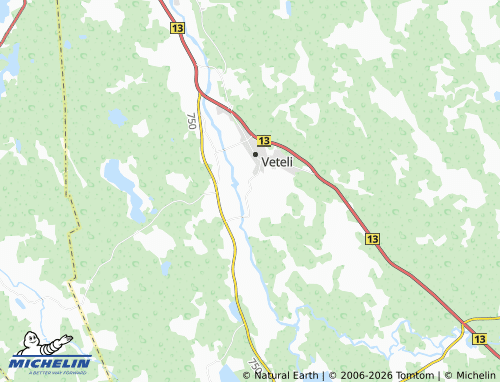 Carte MICHELIN Laasanen - ViaMichelin
