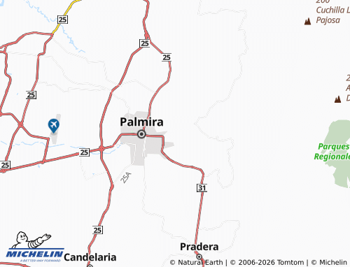 Mapa MICHELIN Aguaclara - ViaMichelin