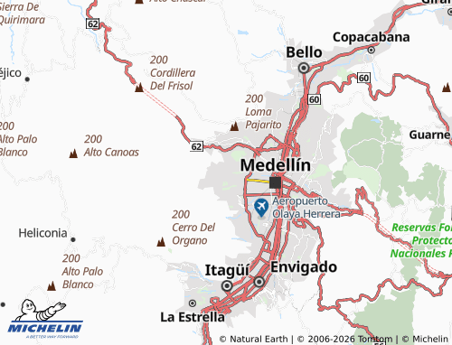 Carte MICHELIN San Javier No.1 - ViaMichelin