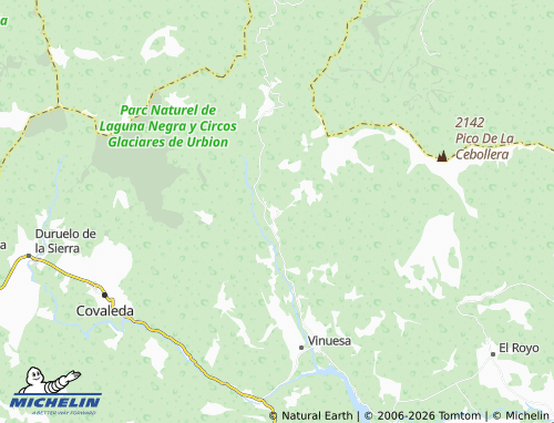 MICHELIN El Quintanarejo map - ViaMichelin