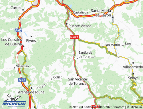 MICHELIN Prases map - ViaMichelin