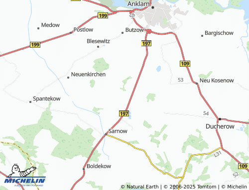 MICHELIN Stretense map - ViaMichelin