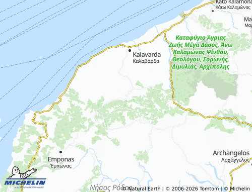 Carte MICHELIN Salakos - ViaMichelin