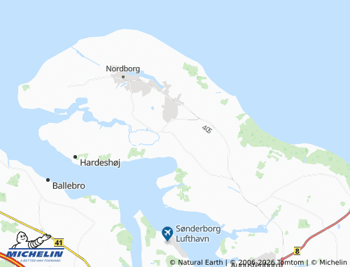 Mapa MICHELIN Brandsbøl - ViaMichelin