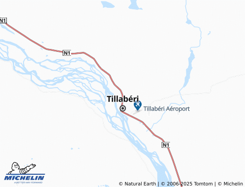 MICHELIN Koratedji map - ViaMichelin