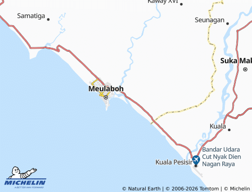 MICHELIN Meureubo map - ViaMichelin