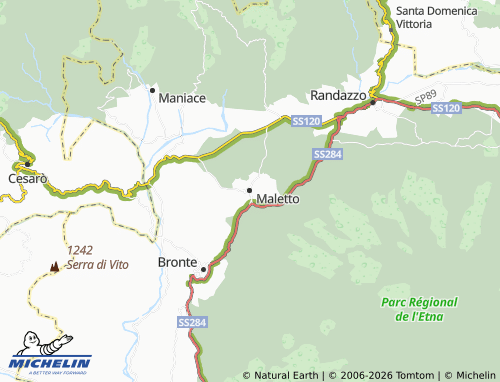 MICHELIN Maletto map - ViaMichelin