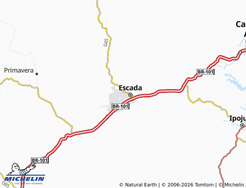 MICHELIN-Landkarte Cidade Centro - ViaMichelin