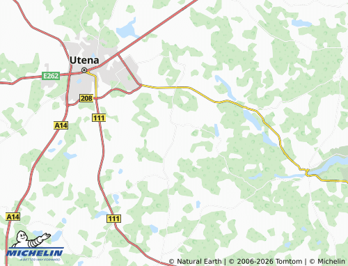 Mapa MICHELIN Biliakiemis - ViaMichelin