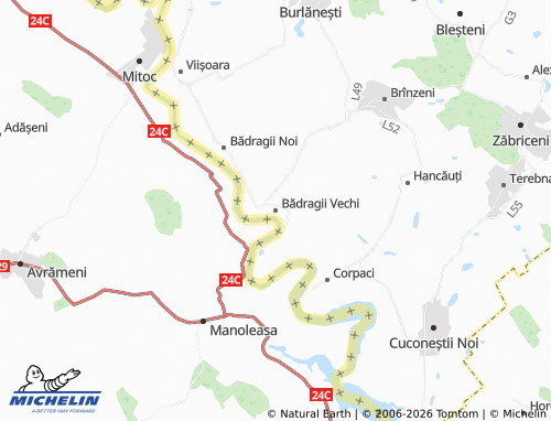 Mapa MICHELIN Bădragii Vechi - ViaMichelin