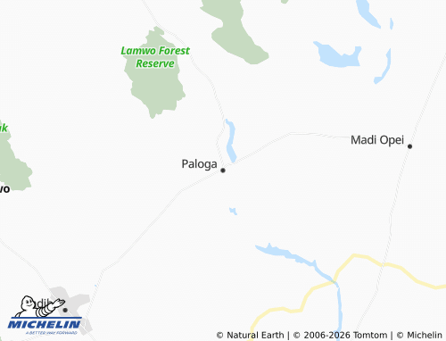 Mapa MICHELIN Paloga - ViaMichelin