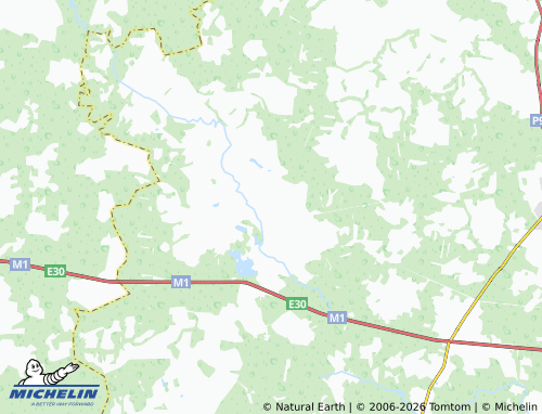 Carte MICHELIN Bobry - ViaMichelin
