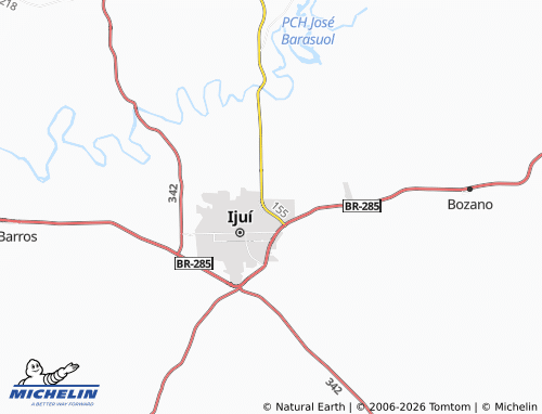 Mapa MICHELIN Modelo - ViaMichelin