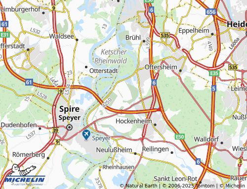 Mappa MICHELIN Hubwiesen - ViaMichelin