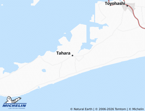 MICHELIN-Landkarte Tahara - ViaMichelin