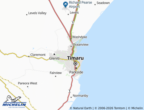 Mapa MICHELIN Waimataitai - ViaMichelin