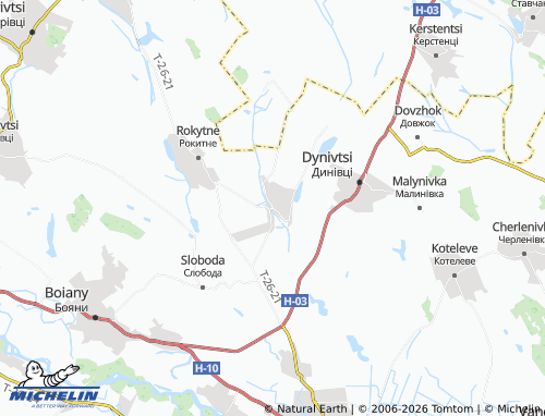 Mappa MICHELIN Rynhach - ViaMichelin