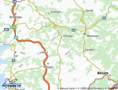 Mapa MICHELIN Ferenci - ViaMichelin