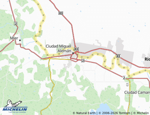 Mappa MICHELIN Nuevo Amanecer - ViaMichelin