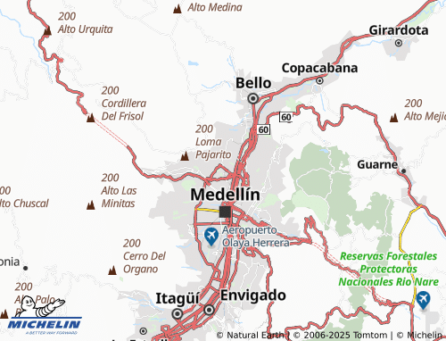 MICHELIN Altamira map - ViaMichelin