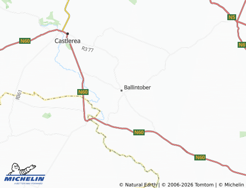 Mapa MICHELIN Ballintubber - ViaMichelin