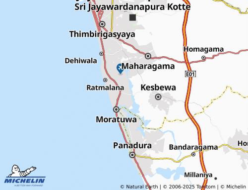 Carte MICHELIN Kuduwamulla - ViaMichelin