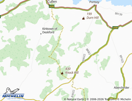 Carte MICHELIN Toux - ViaMichelin