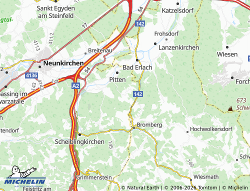 MICHELIN Leiding map - ViaMichelin