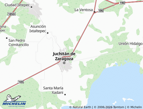 Mappa MICHELIN Guie Xhuuba - ViaMichelin