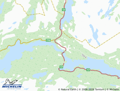 Mapa MICHELIN Foldereid - ViaMichelin