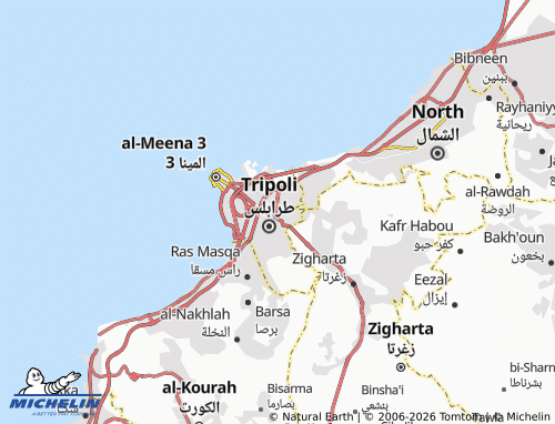 Mapa MICHELIN Tarablus al-Suwayqah - ViaMichelin