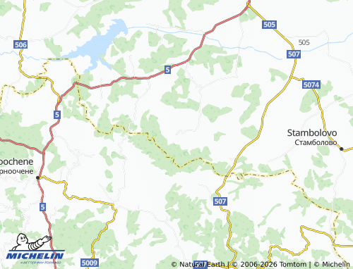 Mappa MICHELIN Golemantsi - ViaMichelin