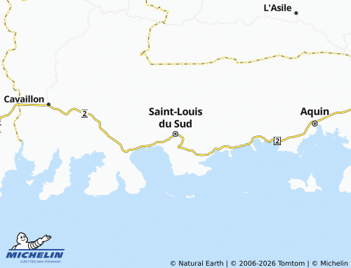 Mapa MICHELIN Saint-Louis du Sud - ViaMichelin