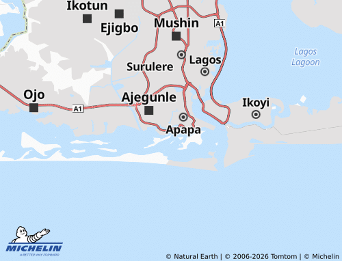 Mappa MICHELIN Tin Can Island - ViaMichelin