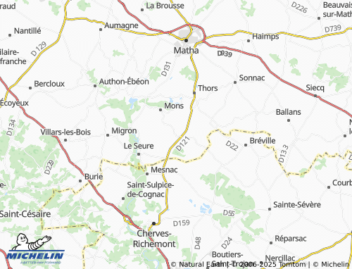 MICHELIN-Landkarte La Tacherie - ViaMichelin