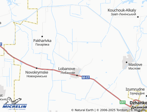 MICHELIN-Landkarte Luhanske - ViaMichelin