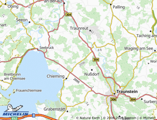 MICHELIN Manholding map - ViaMichelin
