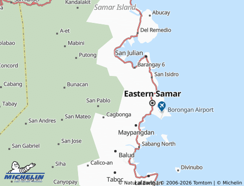 MICHELIN Balacdas map - ViaMichelin
