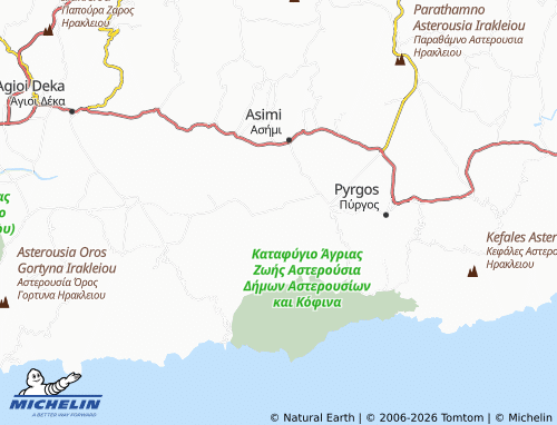 Mappa MICHELIN Sternes - ViaMichelin