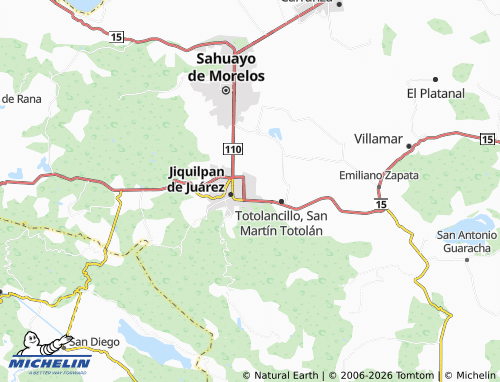 Mapa MICHELIN Quinta Las Rosas - ViaMichelin