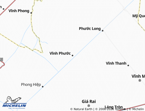 MICHELIN Xã Phước Long map - ViaMichelin