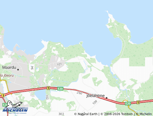 MICHELIN Ülgase map - ViaMichelin