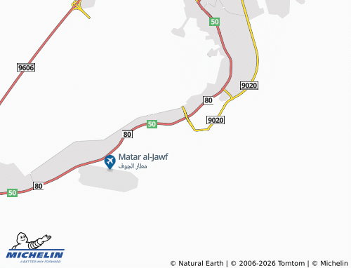 MICHELIN-Landkarte al-Nada - ViaMichelin
