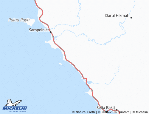 MICHELIN-Landkarte Blang Dalam - ViaMichelin