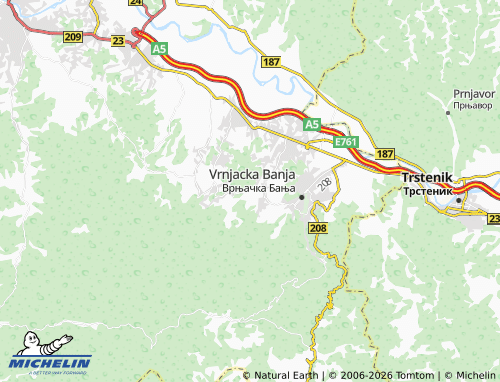 Carte MICHELIN Rsavci - ViaMichelin