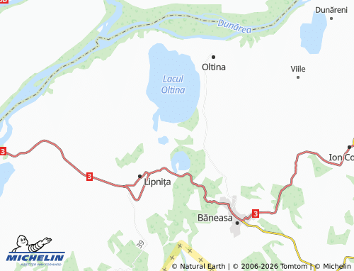 Carte MICHELIN Strunga - ViaMichelin