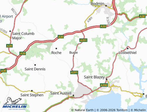 Carte MICHELIN Bugle - ViaMichelin