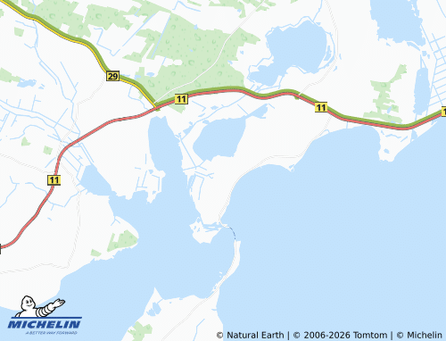 Mapa MICHELIN Nørre Arup - ViaMichelin
