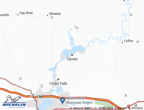 Mappa MICHELIN Tainter - ViaMichelin