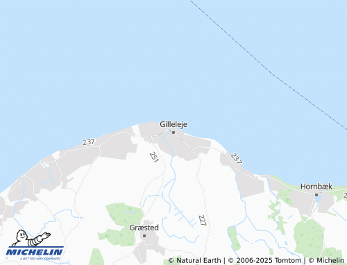 MICHELIN Gilleleje map - ViaMichelin